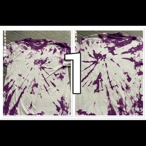 Hand Dyed Tie Dye T-Shirt Large